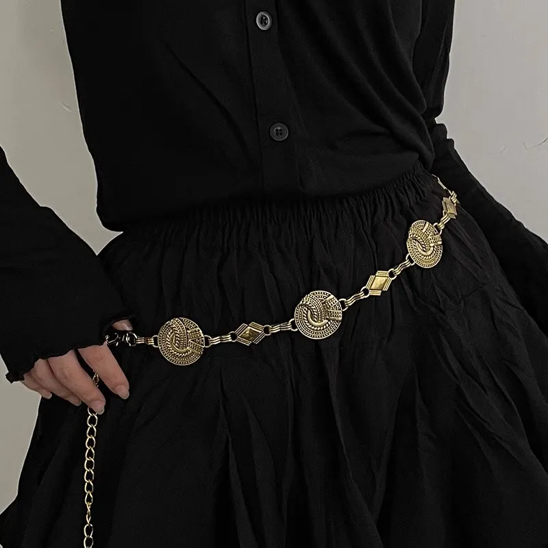 RX UVCUT Zinc Alloy Belt Unisex 1.7cm-5