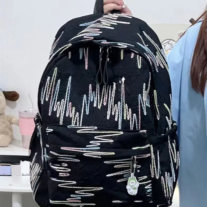 Barang Bear Nylon Backpack Regular Unisex Multicolor-10