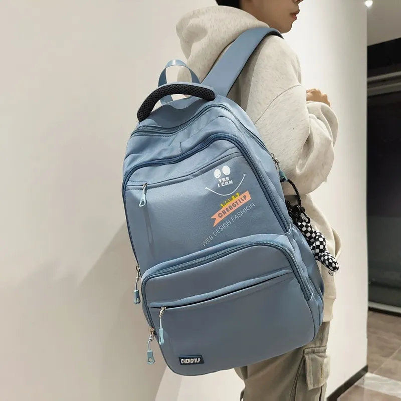 Barang Bear Nylon Backpack Unisex Multicolor-3