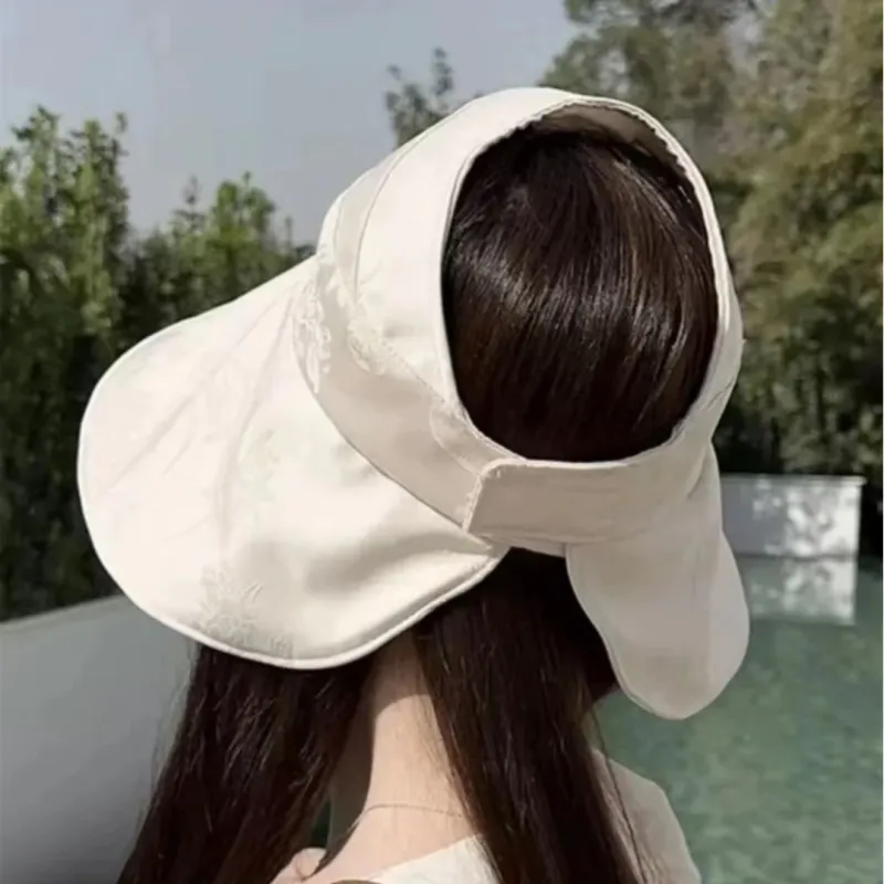 RX UVCUT Polyester Sun Protection Hats Unisex-3