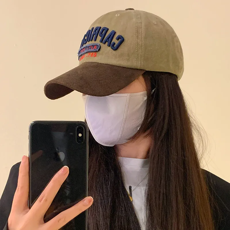 RX UVCUT Cotton Baseball Caps Unisex-4