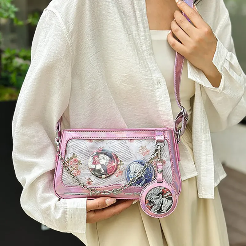 Barang Bear PU Ita Bag, Crossbody Bag, Shoulder Bag Women's Multicolor-1
