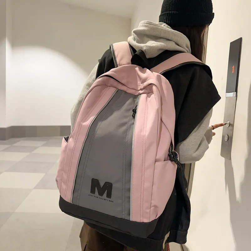 Barang Bear Nylon Backpack Regular Unisex Multicolor-3