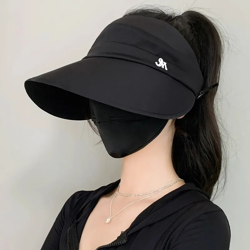 RX UVCUT Polyester Sun Protection Hats Unisex-3