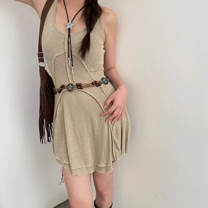 RX UVCUT Woven Ethnic Style Bohemian Belt Unisex-4