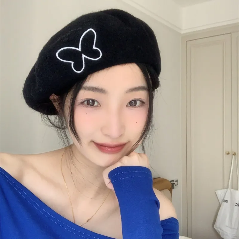 RX UVCUT Polyester Berets Unisex-1