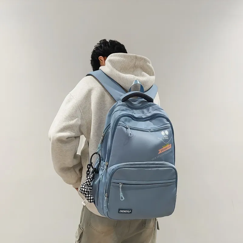 Barang Bear Nylon Backpack Unisex Multicolor-2