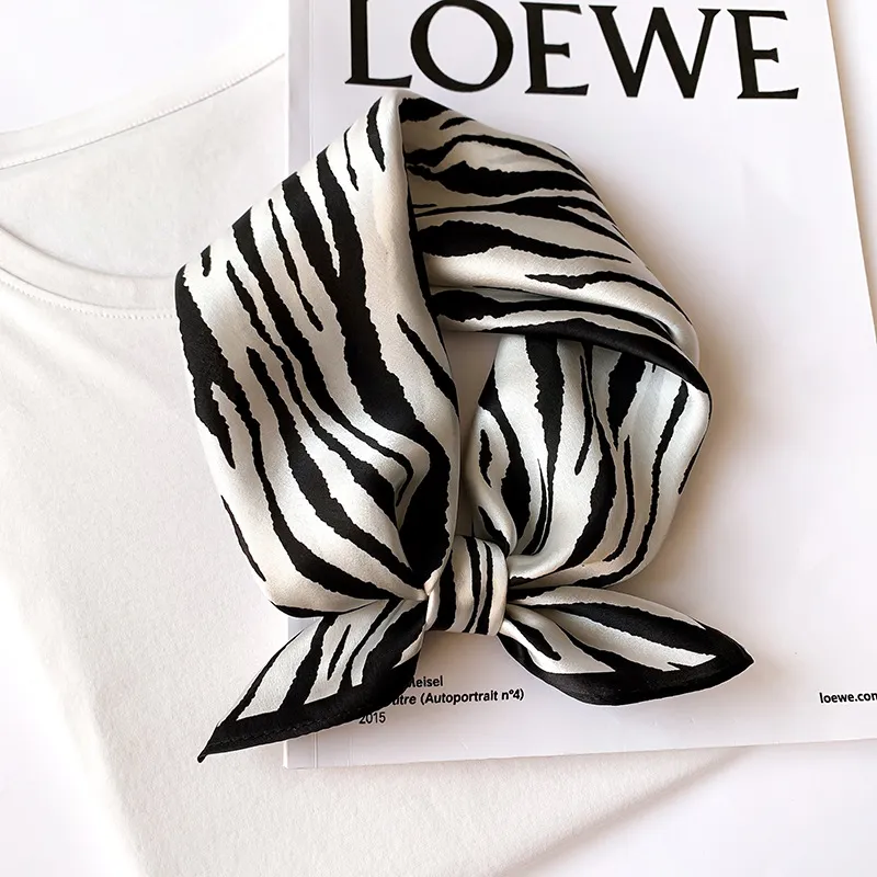 RX UVCUT Silk Scarves Unisex-1