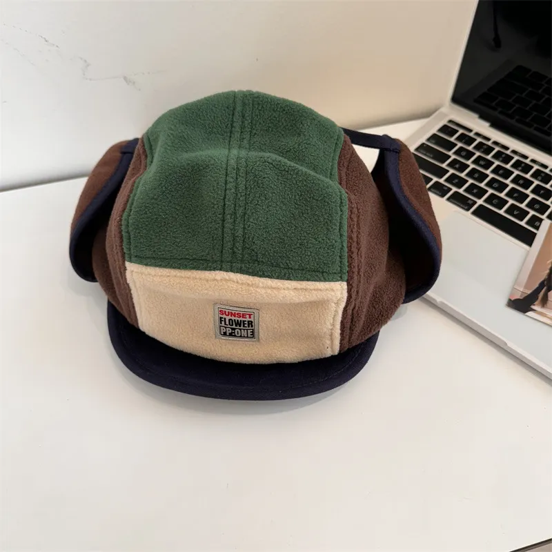 RX UVCUT Polyester Trapper Hats Unisex-3