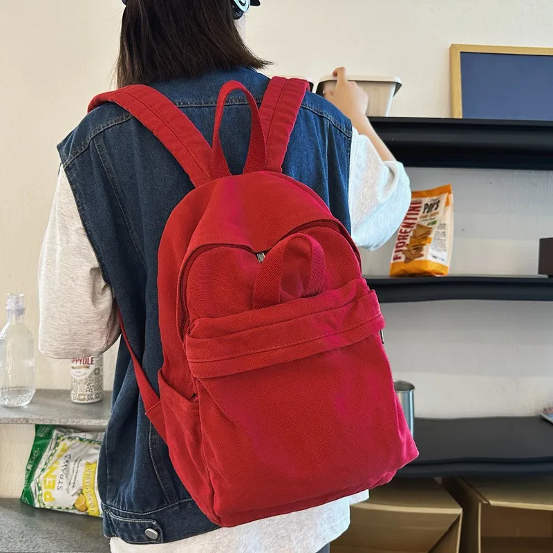 Barang Bear Canvas Backpack Regular Unisex Multicolor-5