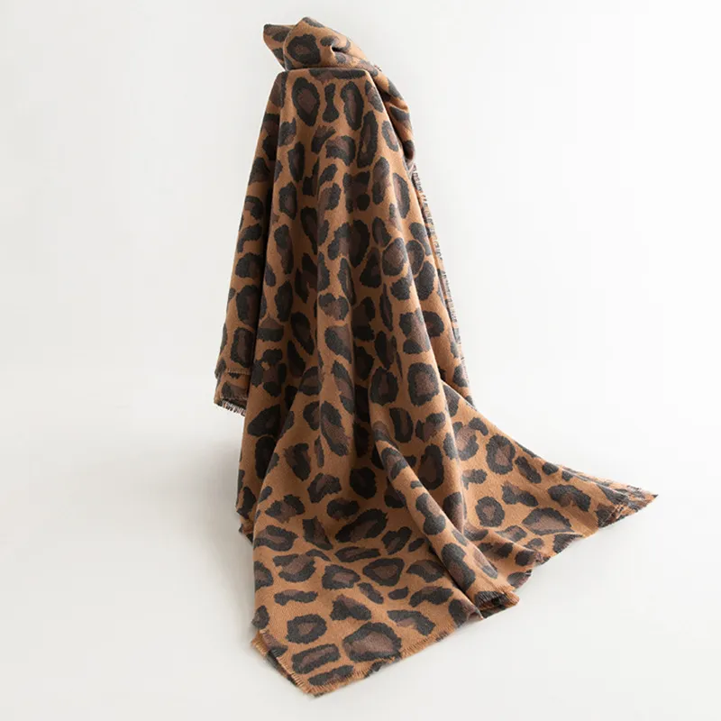 RX UVCUT Faux Cashmere Knit Scarves Unisex-3