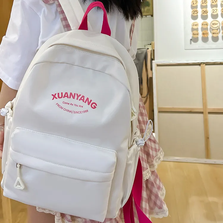 Barang Bear Nylon Backpack Regular Women's Multicolor-1
