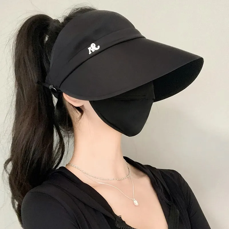 RX UVCUT Polyester Sun Protection Hats Unisex-5