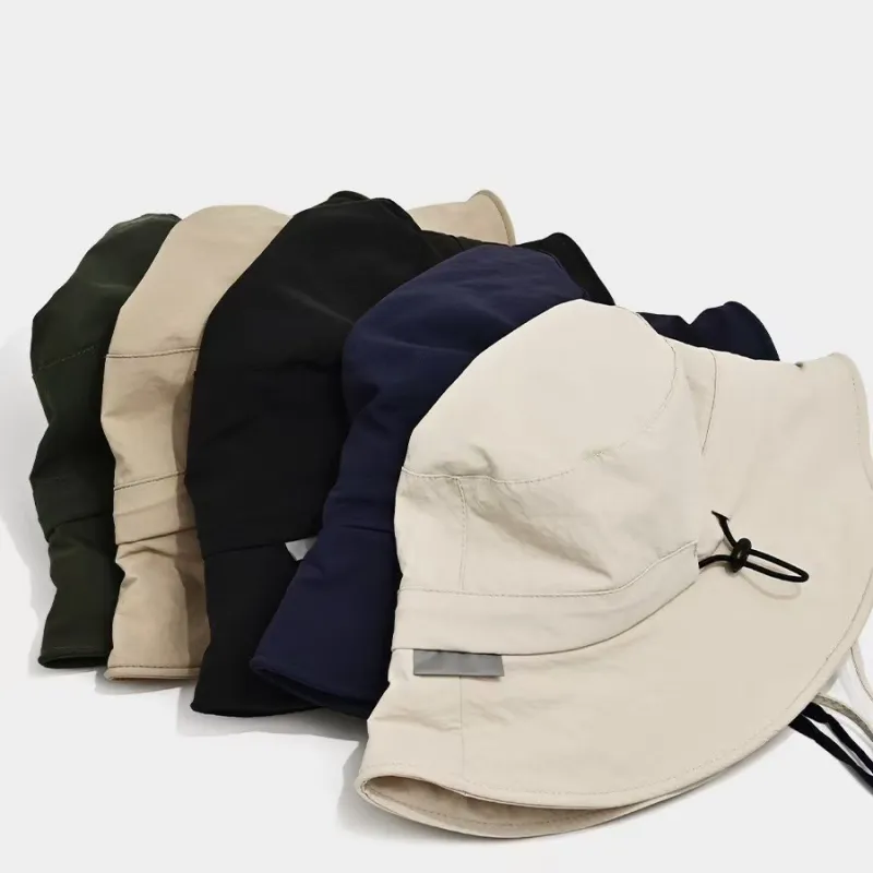 RX UVCUT Polyester Bucket Hats Unisex-2