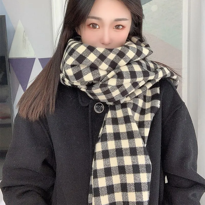 RX UVCUT Polyester Knit Scarves Unisex-8