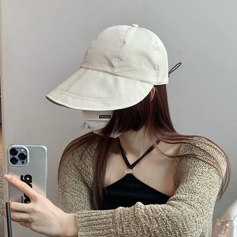 RX UVCUT Polyester Sun Protection Hats Unisex-2