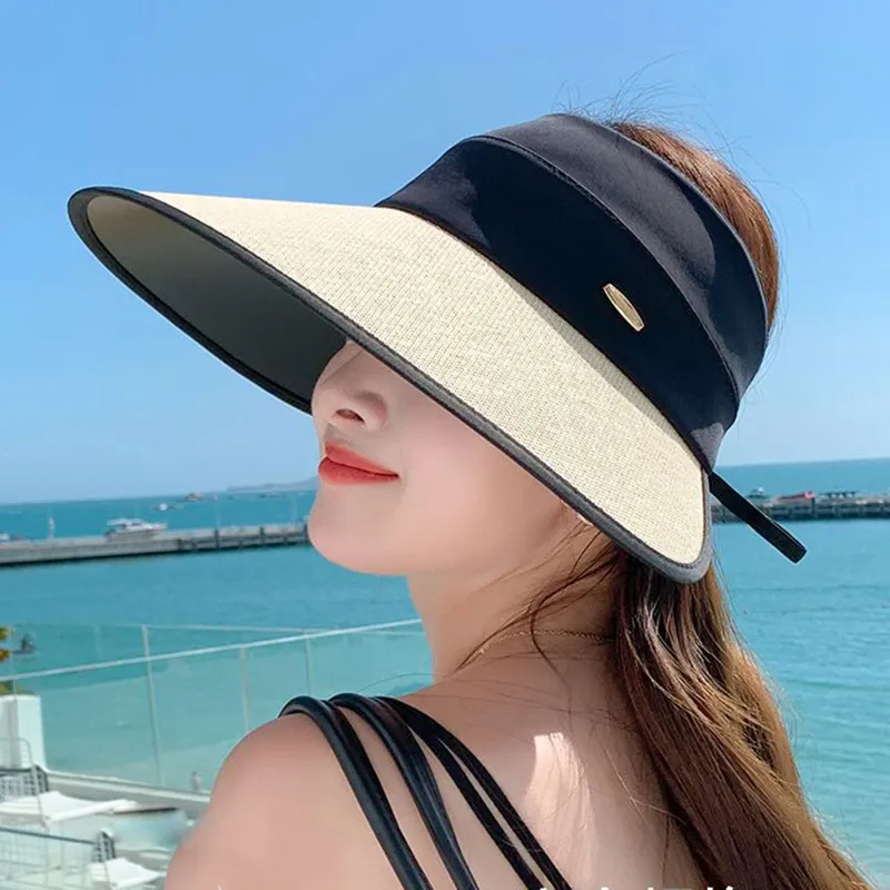 RX UVCUT Polyester Sun Protection Hats Unisex-1