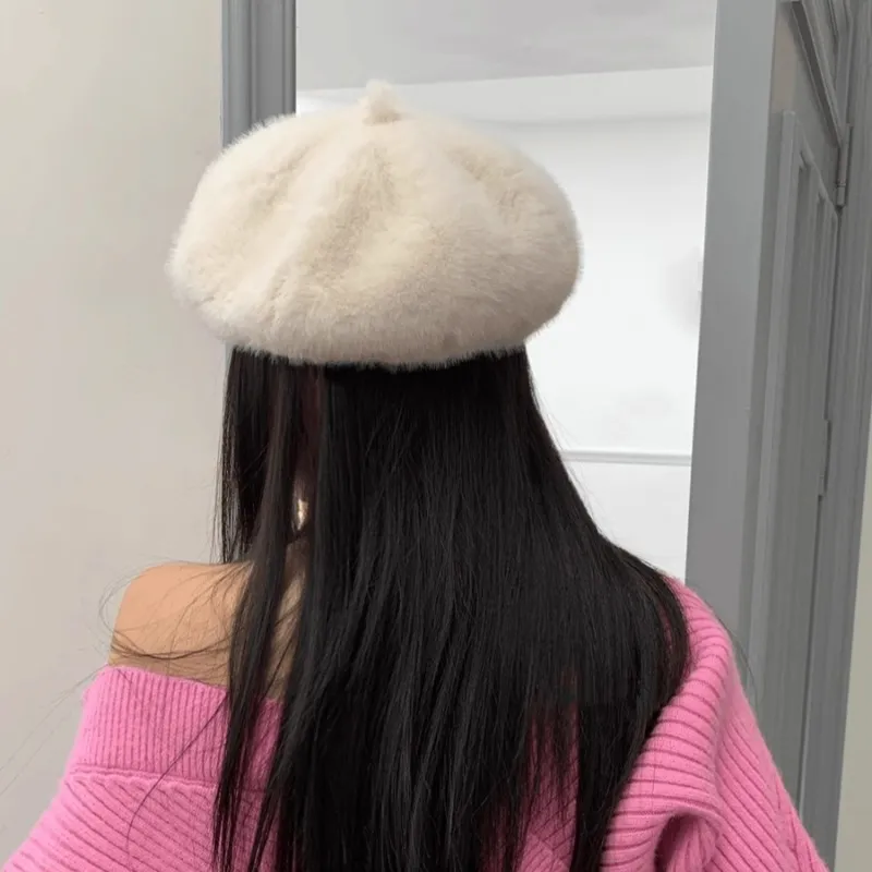 RX UVCUT Polyester Berets Unisex-3