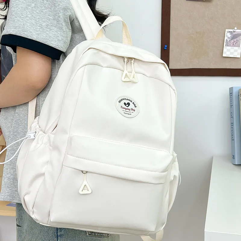 Barang Bear Nylon Fabric Backpack Unisex Multicolor-1