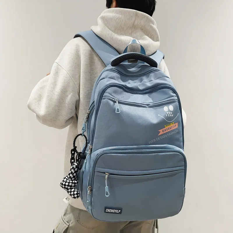 Barang Bear Nylon Backpack Unisex Multicolor-4