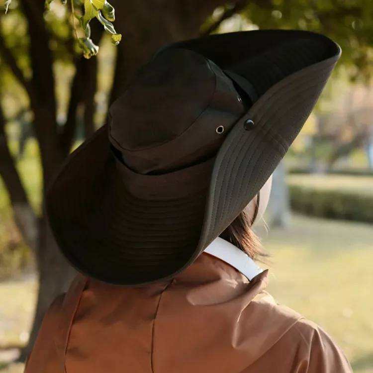 RX UVCUT Polyester Bucket Hats Unisex-2