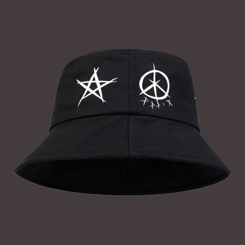 RX UVCUT Polyester Bucket Hats Unisex-2