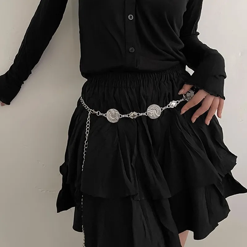 RX UVCUT Zinc Alloy Belt Unisex 1.7cm-3