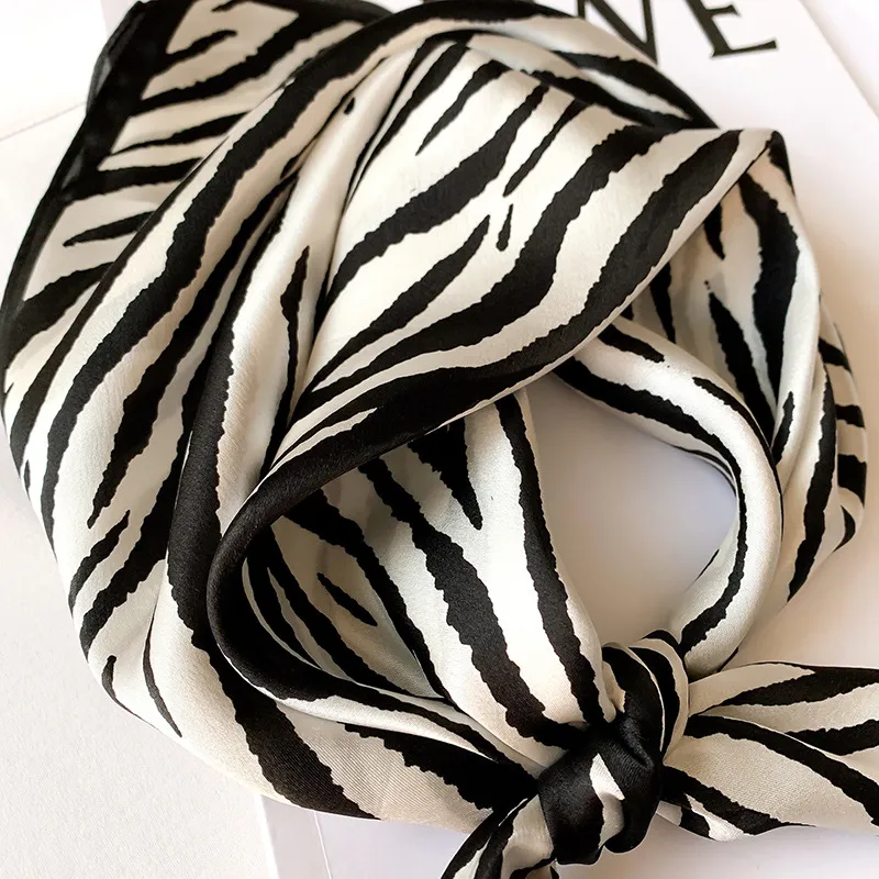 RX UVCUT Silk Scarves Unisex-3