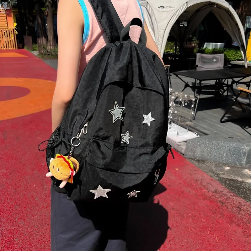 Barang Bear Nylon Backpack Unisex Multicolor-7