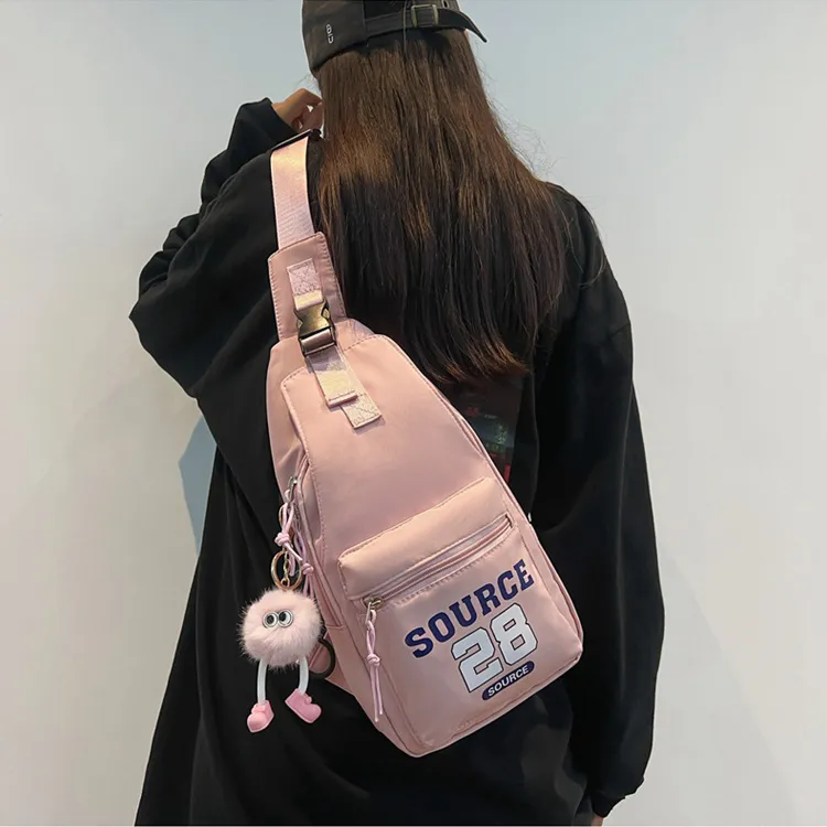 Barang Bear Nylon Sling Bag Regular Unisex Multicolor-7