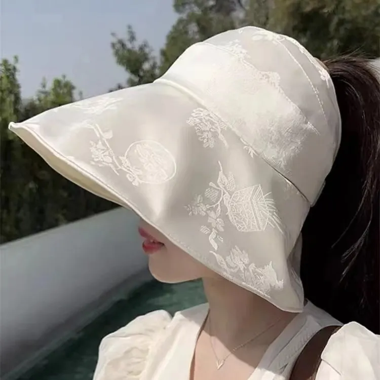 RX UVCUT Polyester Sun Protection Hats Unisex-1