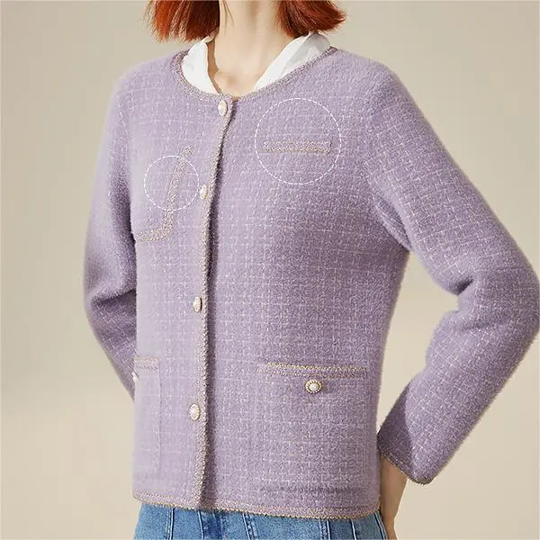 FINITY Knitwear Women's Light Purple-2