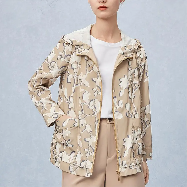 FINITY Jackets Coats Women's Dark Khaki-2