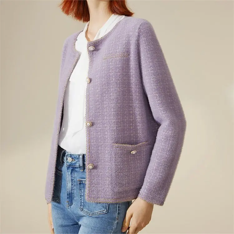 FINITY Knitwear Women's Light Purple-3