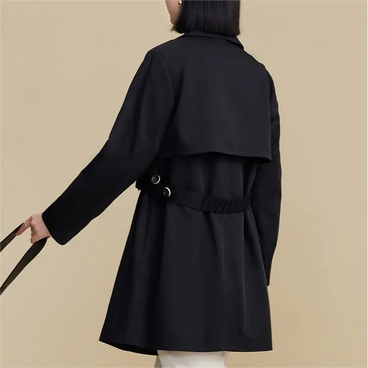 FINITY Trench Coat Women's Black-4
