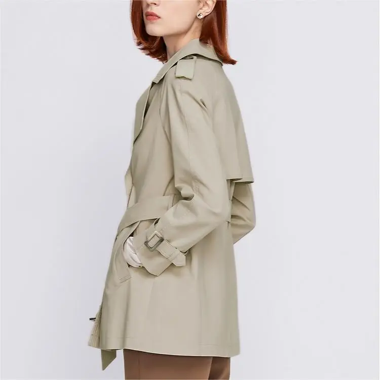 FINITY Trench Coat Women's Khaki-4