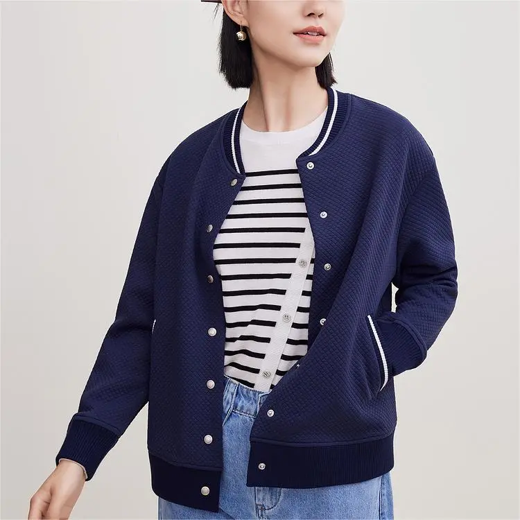 FINITY Jackets Coats Women's Navy Blue-2