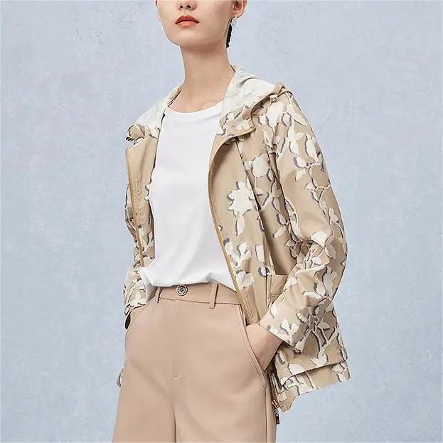 FINITY Jackets Coats Women's Dark Khaki-4