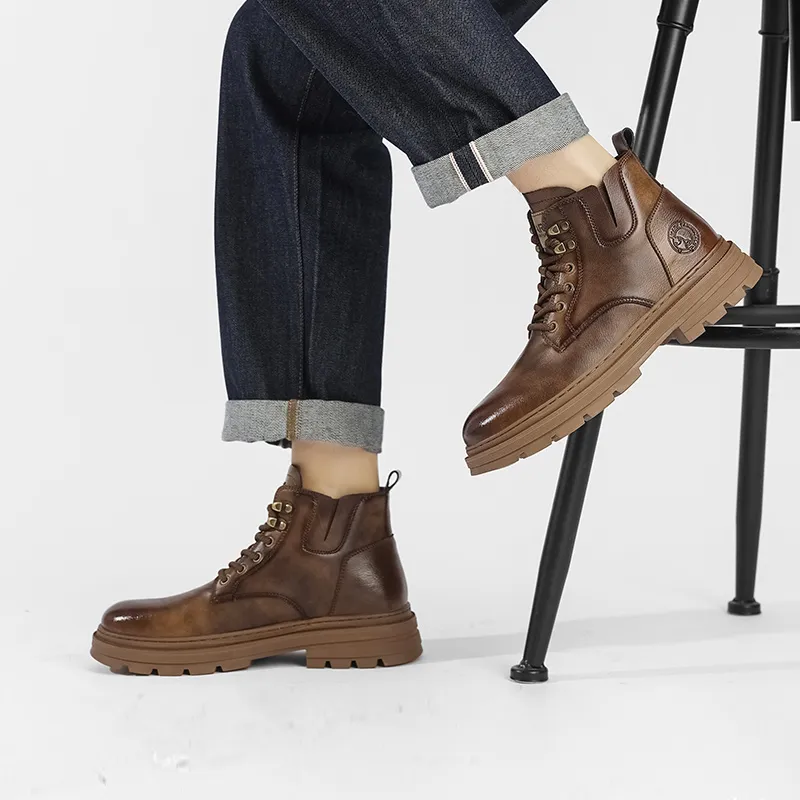 FAIRWHALE Crew Martin Boot Men's-5