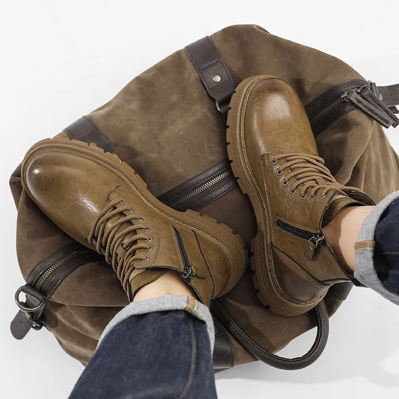 FAIRWHALE Crew Martin Boot Men's-17