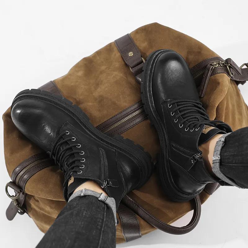FAIRWHALE Crew Martin Boot Men's-8