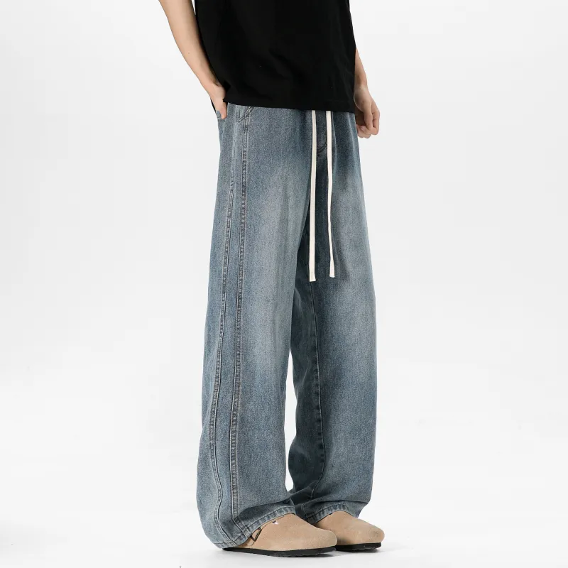 JUNGLE PANDA Jeans Unisex Turquoise Iron Green-22