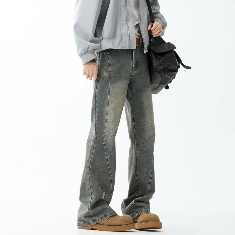 JUNGLE PANDA Jeans Unisex Rusty Red-15