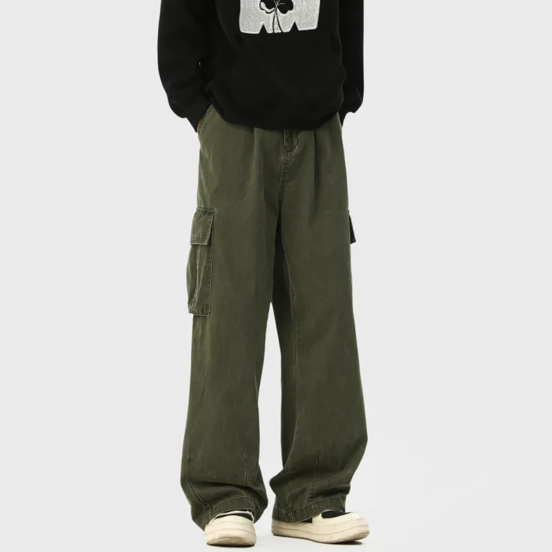 JUNGLE PANDA Knitted Sports Pants Unisex Grass Green-22