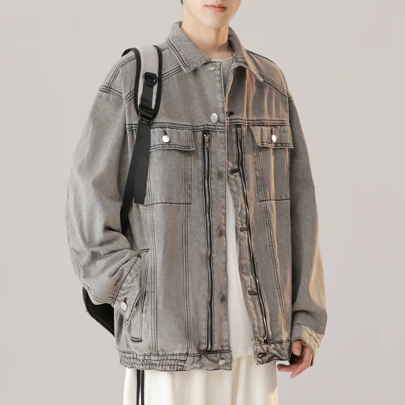 JUNGLE PANDA Denim Jacket Unisex-30