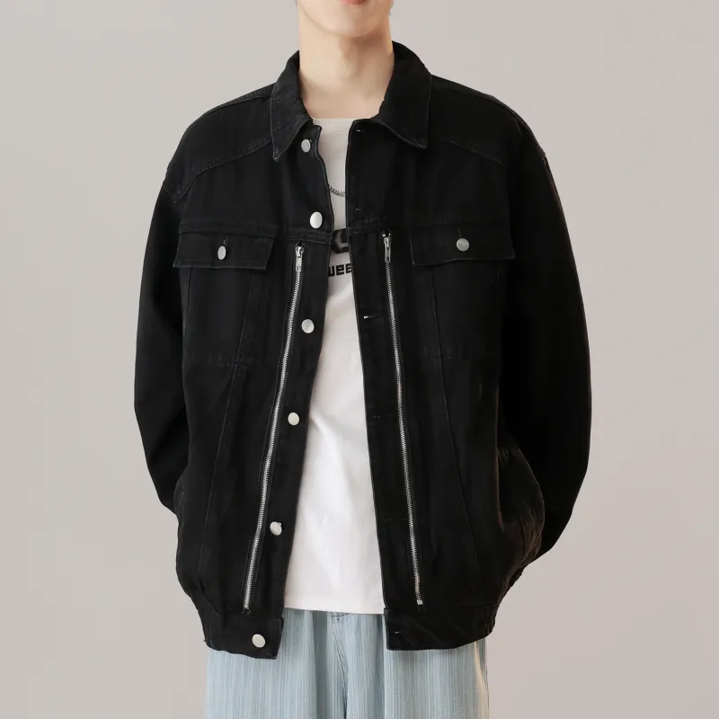 JUNGLE PANDA Denim Jacket Unisex-4