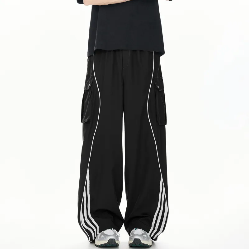 JUNGLE PANDA Knitted Sweatpants Unisex-1