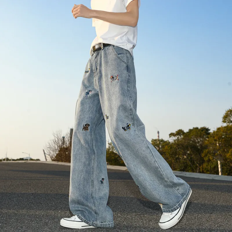 JUNGLE PANDA Jeans Unisex-3