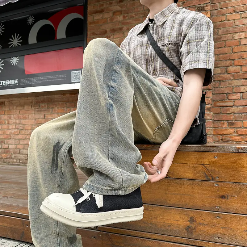 JUNGLE PANDA Jeans Unisex-12
