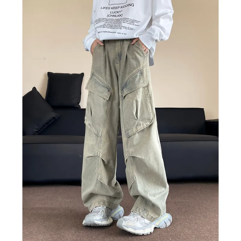 JUNGLE PANDA Jeans Unisex Black-13